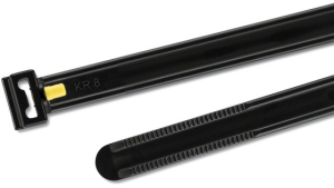 Kabelbinder, Polyamid, (L x B) 426 x 8 mm, Bündel-Ø 8 bis 105 mm, schwarz, -40 bis 105 °C
