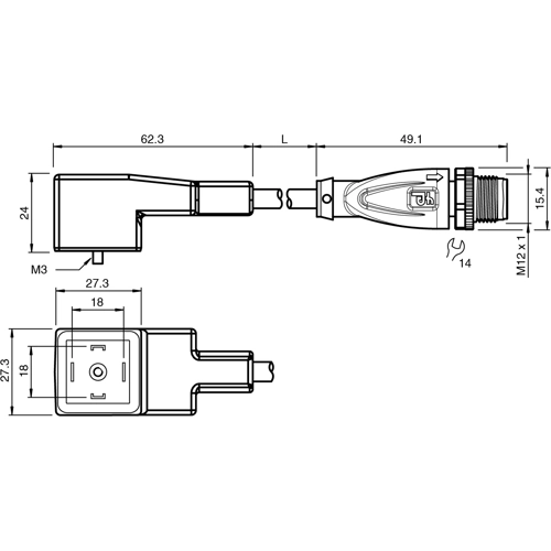 70142132 PEPPERL+FUCHS Sensor-Aktor Kabel Bild 2
