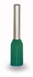 Isolierte Aderendhülse, 0,34 mm², 12 mm/8 mm lang, grün, 216-302