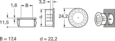 2126 HEYCO Kabeldurchführungen Bild 3