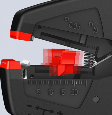 12 40 200 Knipex Abisolierzangen, Abmantelungswerkzeuge Bild 3