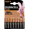 PLUS-AAA K8 Duracell Rundzellen, 9V-Blöcke