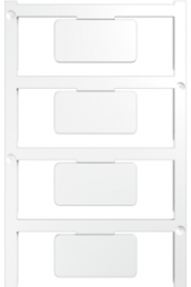 Polyamid Gerätemarkierer, (L x B) 35 x 18 mm, weiß, 8 Stk
