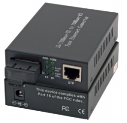 Media Konverter RJ45-STP/SC 1310nm/10km,Fast Ethernet, SM