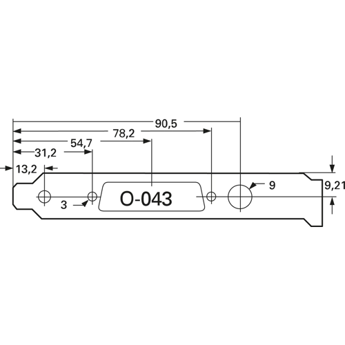 KHPC 043 O Fischer Elektronik Leiterplattenbefestigung Bild 2