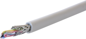 PVC Datenkabel, 16-adrig, 0,089 mm², AWG 28, grau, DCY 8X2 AWG28/7 GR