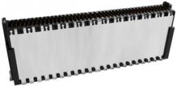 Stiftleiste, 80-polig, RM 0.8 mm, gerade, schwarz, 405-55180-51