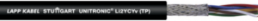 PVC Datenkabel, 2-adrig, 0,5 mm², schwarz, 0031360
