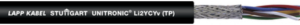 PVC Datenkabel, 10-adrig, 0,5 mm², schwarz, 0031364/100
