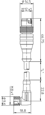 44385 Lumberg Automation Sensor-Aktor Kabel Bild 2