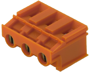 Leiterplattenklemme, 3-polig, RM 7.5 mm, 0,13-6,0 mm², 20 A, Schraubanschluss, orange, 1761380000