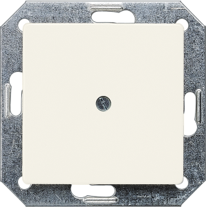 DELTA i-system Blind-Abdeckplatte, titanweiß, 5TG2558