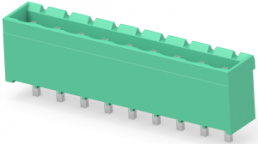 Leiterplattenklemme, 9-polig, RM 5 mm, 0,05-3 mm², 15 A, Stift, grün, 796642-9