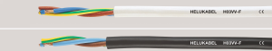 PVC Steuerleitung H03VV-F 4 x 0,75 mm², AWG 19, weiß