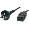 PRC/3/16-H05V2V2F3G150-C19/2,50M SW9005 FELLER Netzkabel