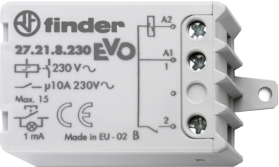 27.21.8.230.0000 Finder Stromstoßschalter und Dimmer