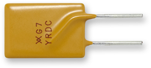 PTC-Sicherung, rückstellbar, radial, 16 V (DC), 100 A, 11.9 A (Trip), 7 A (Hold), RF3247-000