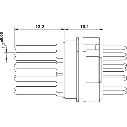 1241380 Phoenix Contact Zubehör für Industrie Steckverbinder Bild 2