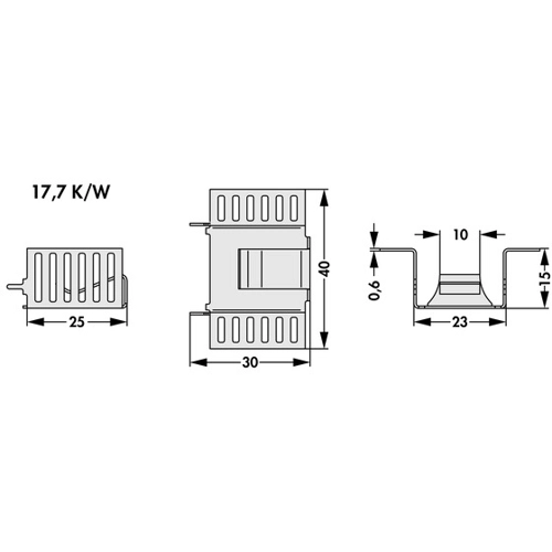 FK 280 MI 247 V Fischer Elektronik Kühlkörper Bild 2