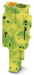Stecker, Push-in-Anschluss, 0,5-10 mm², 1-polig, 41 A, 8 kV, gelb/grün, 3061567