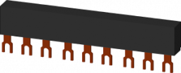 3-Phasen-Sammelschiene 45 mm für Leistungsschalter 3RV2 (3 Schalter), 3RV1915-1BB