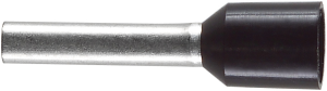 Isolierte Aderendhülse, 1,5 mm², 14 mm/8 mm lang, DIN 46228/4, schwarz, 61802067
