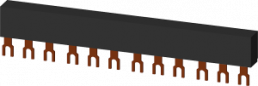 3-Phasen-Sammelschiene 45 mm für Leistungsschalter 3RV2 (4 Schalter), 3RV1915-1CB