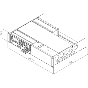 GRA-436 GW Instek Messgeräte-Zubehör und Ersatzteile