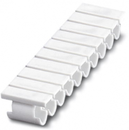 Kunststoff Kabelmarkierer, beschriftbar, (L x B) 10 x 4.5 mm, weiß, 1013575