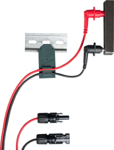 Magnetische Messspitzen-Satz, Stecker 5,5 mm, 1 kV, schwarz/rot, Z502Y