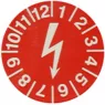 9-1768035-1 TE Connectivity Prüfplaketten, Schilder und Bänder