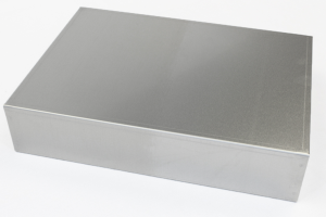 Aluminium Gehäuse, (L x B x H) 356 x 254 x 76 mm, natur, 1444-14103