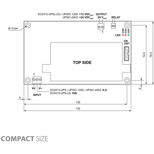 UPSIC-2403 Bicker Elektronik USV Bild 2