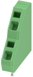 Leiterplattenklemme, 2-polig, RM 5.08 mm, 0,2-4,0 mm², 17.5 A, Federklemmanschluss, grün, 1905227
