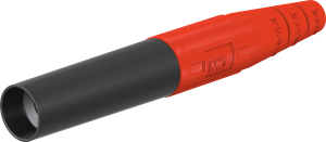 6 mm Buchse, Crimpanschluss, 10 mm², rot, 15.0017-22