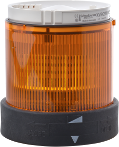 Dauerlicht, orange, 120 VAC, IP65/IP66