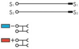 3-Leiter-Initiatorenklemme, Federklemmanschluss, 0,14-1,5 mm², 6-polig, 13.5 A, 4 kV, grau, 2020-5311