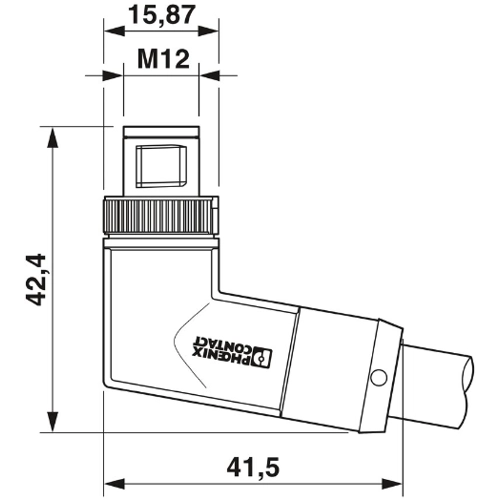 1425092 Phoenix Contact Sensor-Aktor Kabel Bild 2