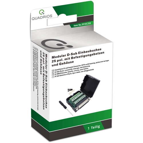2010C259 QUADRIOS D-Sub Steckverbinder Bild 5
