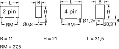 B32774D4505K000 TDK (EPCOS) Folienkondensatoren Bild 2