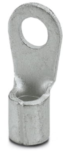 Unisolierter Ringkabelschuh, 2,6-6,0 mm², AWG 14 bis 10, 4.3 mm, M4, metall