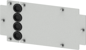 SIVACON S4 Abdeckungsplatte mit Kabeleinführung 3VA10 (100A), 8PQ50004BA80