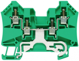 Schutzleiter-Reihenklemme, Schraubanschluss, 0,5-4,0 mm², 4-polig, 8 A, 8 kV, gelb/grün, 1905130000