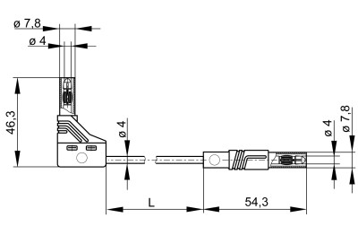 MLS WG 25/2,5 GE Hirschmann Test & Measurement Messleitungen Bild 2