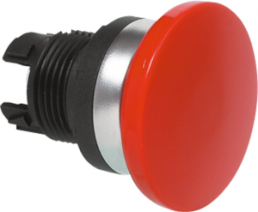 Pilztaster, unbeleuchtet, tastend, Bund rund, rot, Einbau-Ø 40 mm, L21AD01