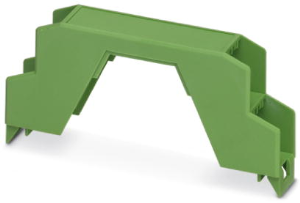 Kunststoff Gehäuse-Oberteil, (L x B x H) 45.85 x 17.6 x 99 mm, grün, IP20, 2906827
