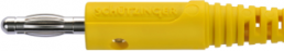 4 mm Stecker, Schraubanschluss, 2,5 mm², gelb, FK 8 S NI / GE
