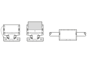 Kabelmarkierclip IMC-04, D 1,75 bis 3,25 mm, Packg. 100 St.