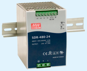 Stromversorgung, 48 bis 55 VDC, 10 A, 48 W, SDR-480-48