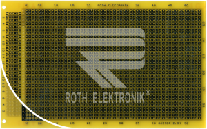 Leiterplatte RE201-LFDS, 100 x 160 mm, Epoxyd